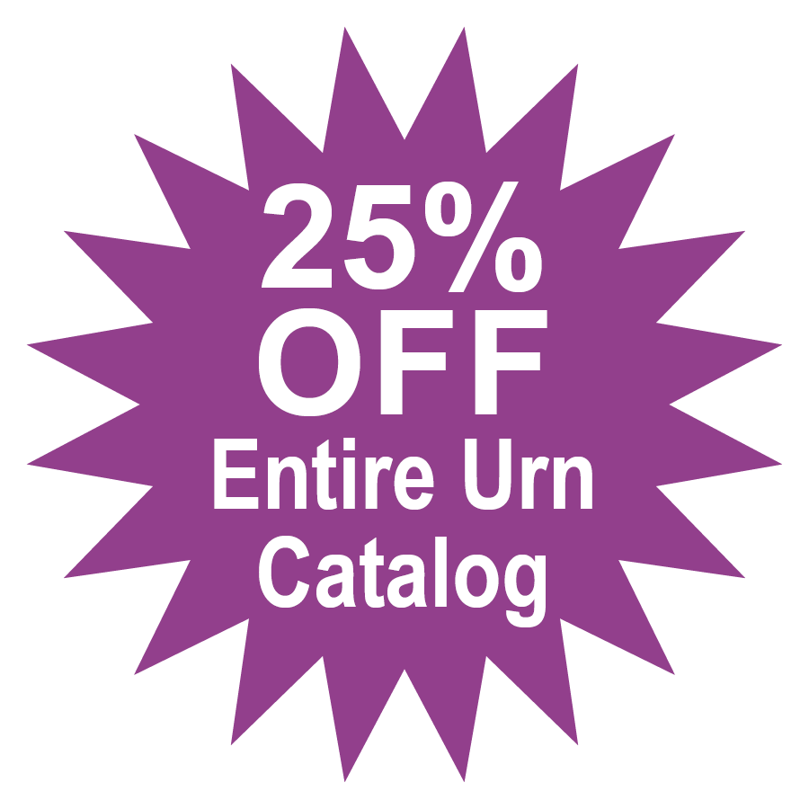 25% Off Urn Catalog